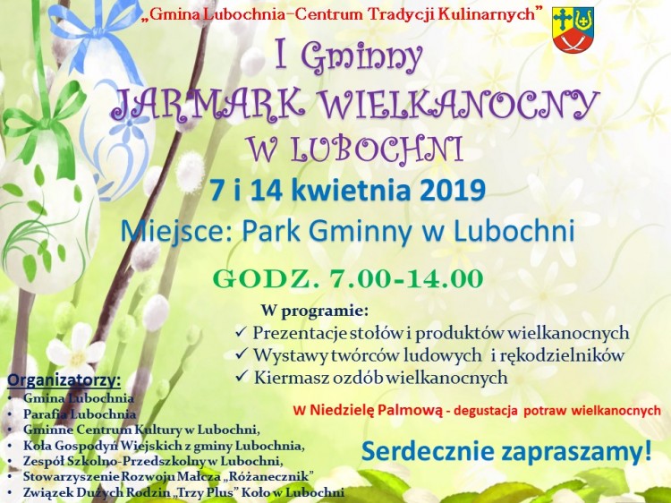 Jarmark Wielkanocny plakat