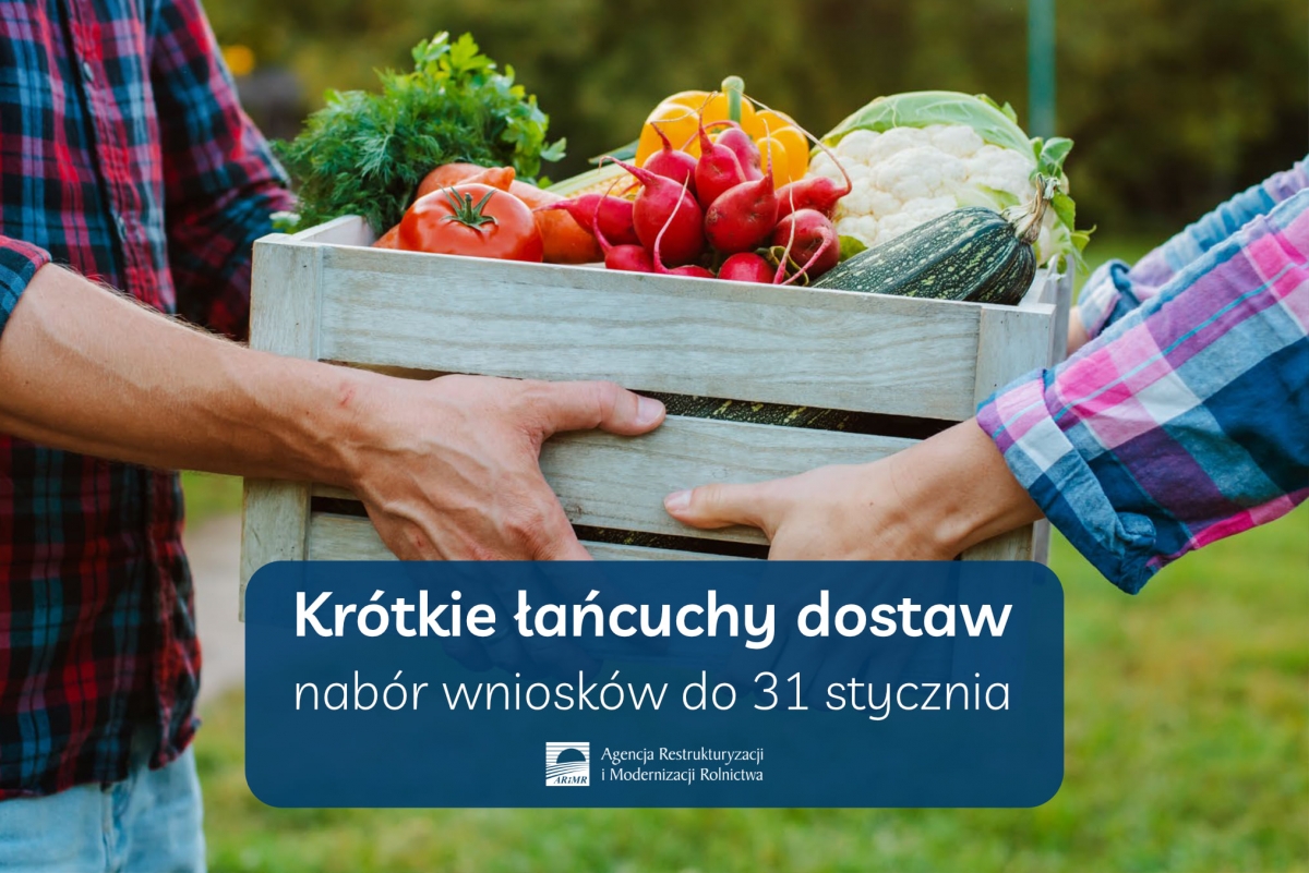 Wsparcie z PROW na tworzenie krótkich łańcuchów dostaw - start naboru